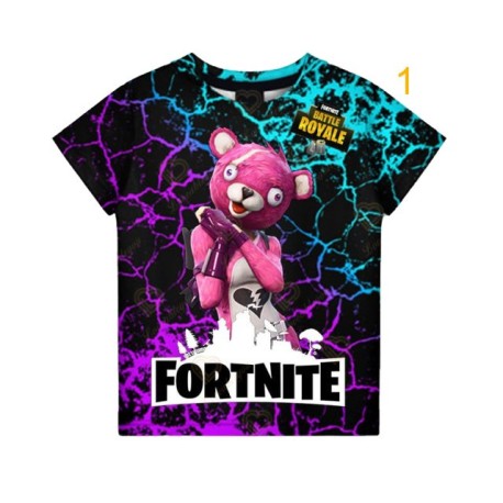 short sleeve t-shirt for men and women FORTNITE