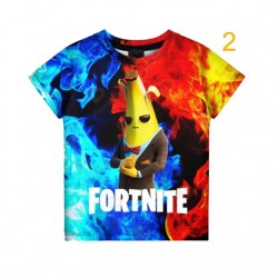 t-shirt manches courtes pour hommes et femmes FORTNITE 