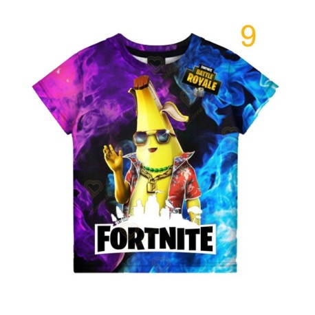 short sleeve t-shirt for men and women FORTNITE
