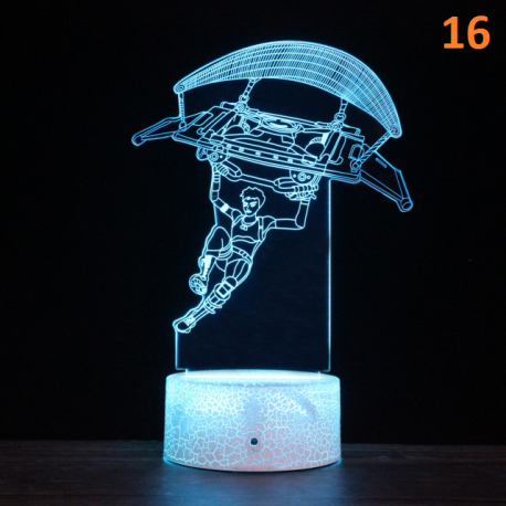 Lampe Led Fortnite multicolore avec télécommande