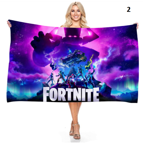 Fortnite original printed beach towel