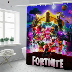 Fortnite Shower Curtain