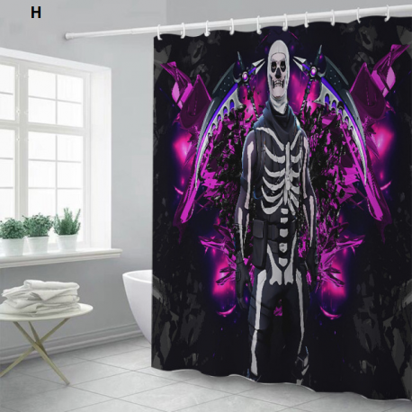 Rideau de douche Fortnite