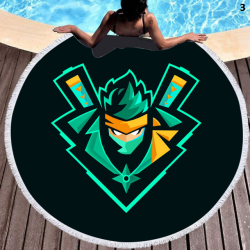 Fortnite special round beach towel