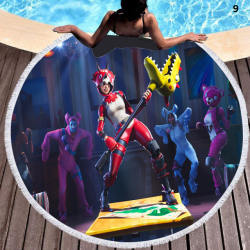 Fortnite special round beach towel