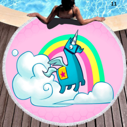 Fortnite special round beach towel