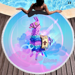 Fortnite special round beach towel