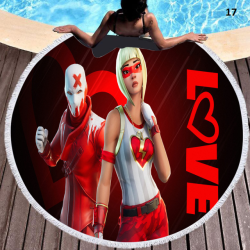 Fortnite special round beach towel