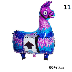Fortnication party decoration, shooter, alpaca banner, birthday party decor, controllers, balloons, numbers, toys