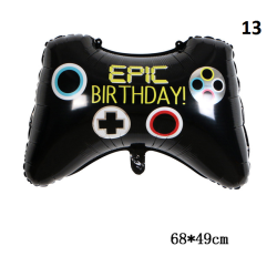 Fortnication party decoration, shooter, alpaca banner, birthday party decor, controllers, balloons, numbers, toys