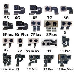 Back Camera iPhone 5S 6 6P 7 7P X XS XR 11 PRO MAX 12 PRO MAX Original Replacement