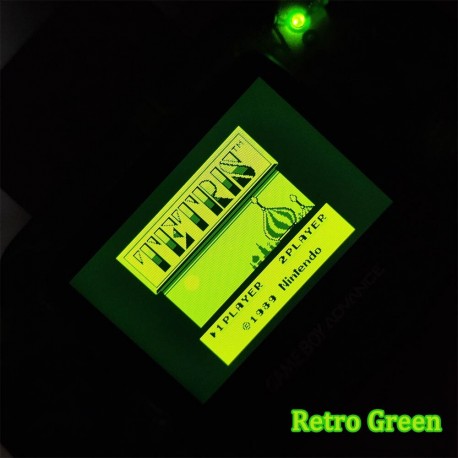 Écran Game Boy  Advance IPS V3.0  en couleur