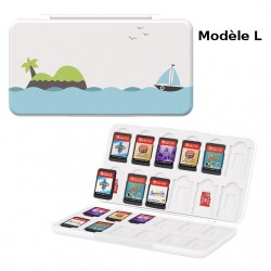 Pochette de rangement 24 cartouches de jeux Nintendo Switch Lite