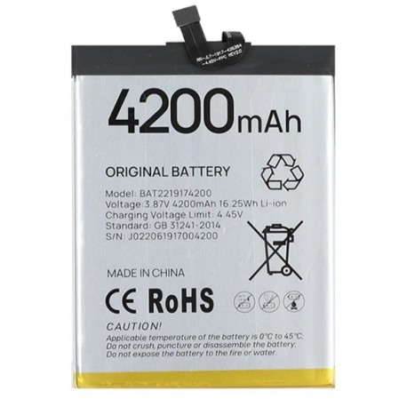dépanner batterie Doogee X97 Pro