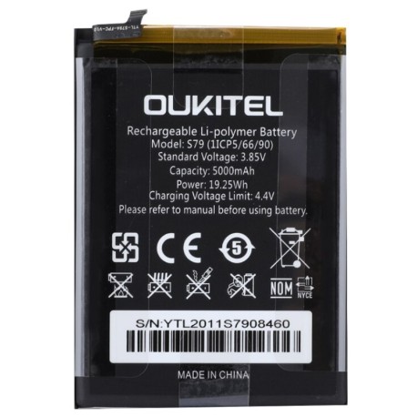 Oukitel WP8 Pro battery