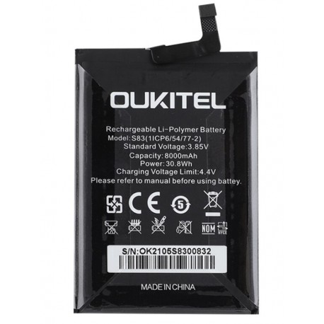 Remplacer batterie Oukitel WP9