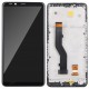 cubot screen Note 9 original - IPS Panel5.99" and touch glass assembled on frame 