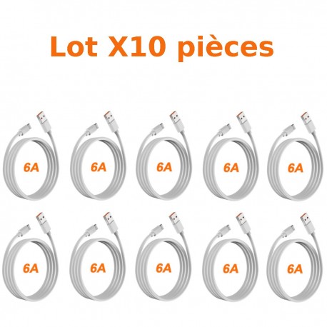 cable USB type-C 6A pas cher