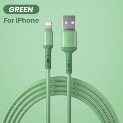 Cheap liquid silicone iphone usb cable