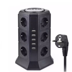 Cheap vertical power strip tower