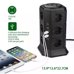 Cheap vertical power strip tower