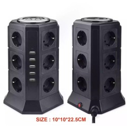 Cheap vertical power strip tower