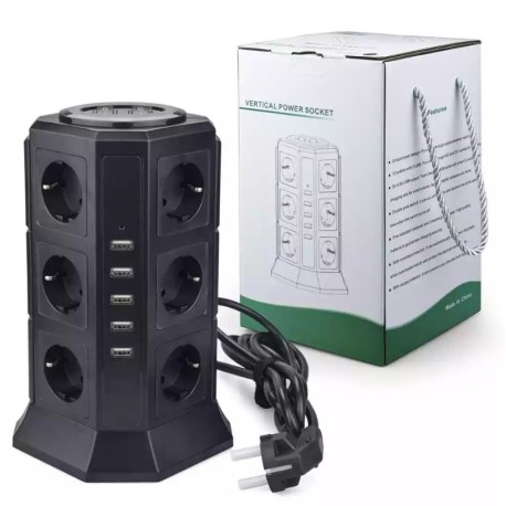Cheap vertical power strip tower