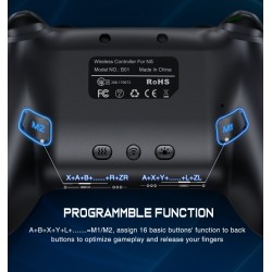 Manette de jeux sans fil, pour Nintendo Switch/PC/Android/IOS/ PC