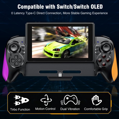 Manettes de jeux vidéo Nintendo Switch et switch Oled plug and play