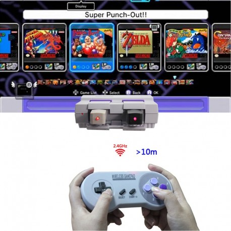 SNES Super Nintendo Classic and mini wireless gamepads 2 model of your choice compatible Retro Box retrogaming console