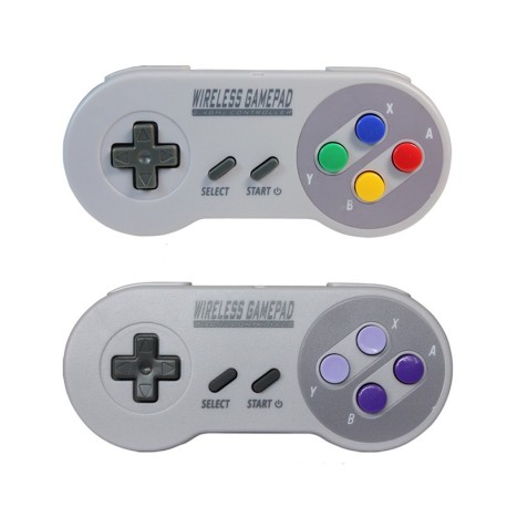 SNES Super Nintendo Classic and mini wireless gamepads 2 model of your choice compatible Retro Box retrogaming console
