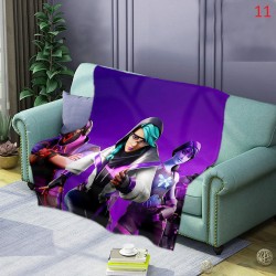 Fluffy blanket Fortnite battle royal style very soft