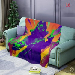 Plaid moelleux style Fortnite battle royal tout doux