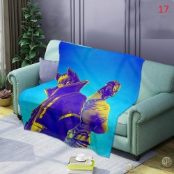 Fluffy blanket Fortnite battle royal style very soft