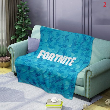 Fluffy blanket Fortnite battle royal style very soft