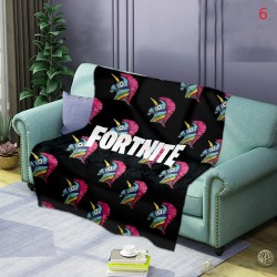 Fluffy blanket Fortnite battle royal style very soft