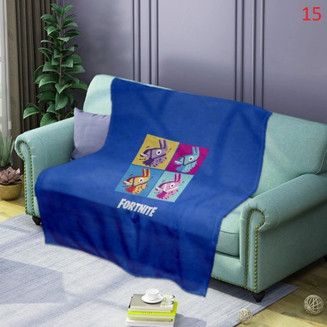 Fluffy blanket Fortnite battle royal style very soft