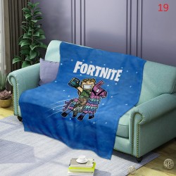 Fluffy blanket Fortnite battle royal style very soft