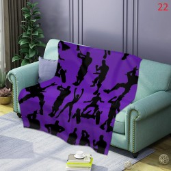 Fluffy blanket Fortnite battle royal style very soft