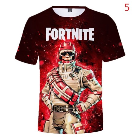Fortnite Battle Royale 3D printed t-shirt for kids
