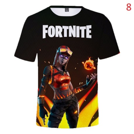 Fortnite Battle Royale 3D printed t-shirt for kids