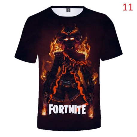 Fortnite Battle Royale 3D printed t-shirt for kids