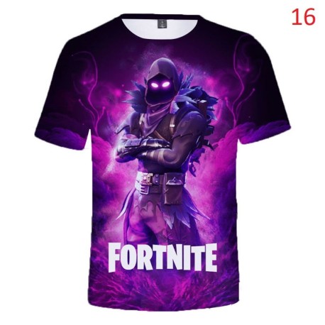Fortnite Battle Royale 3D printed t-shirt for kids