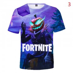 Tee shirt Fortnite Battle Royale imprim&eacute; en 3D pour enfant