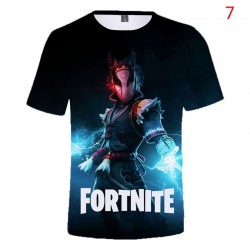 Tee shirt Fortnite Battle Royale imprim&eacute; en 3D pour enfant