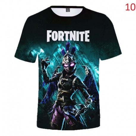 Tee shirt Fortnite Battle Royale imprimé en 3D pour enfant