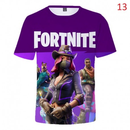 Fortnite Battle Royale 3D printed t-shirt for kids