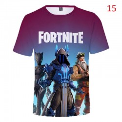 Tee shirt Fortnite Battle Royale imprim&eacute; en 3D pour enfant