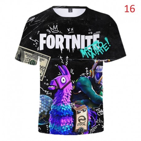 Fortnite Battle Royale 3D printed t-shirt for kids