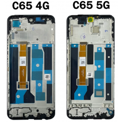 Realme C31 C35 screen - 6.5" IPS panel original repair RMX3501,RMX3511